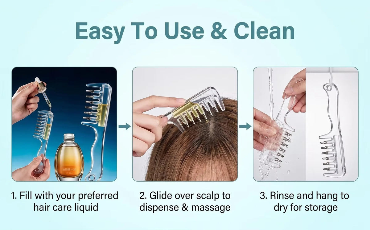Fill, glide and rinse