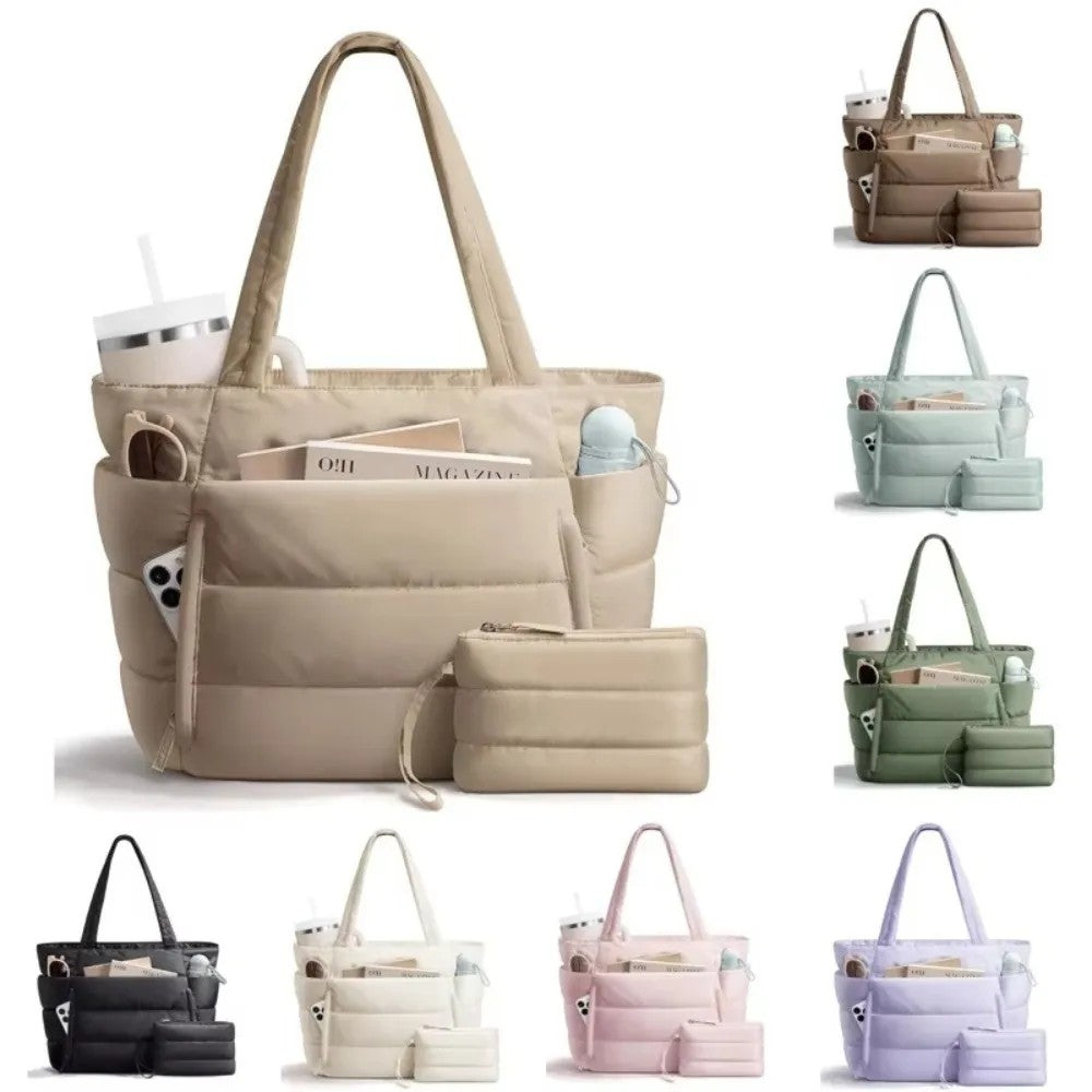 The tote in all eight colours