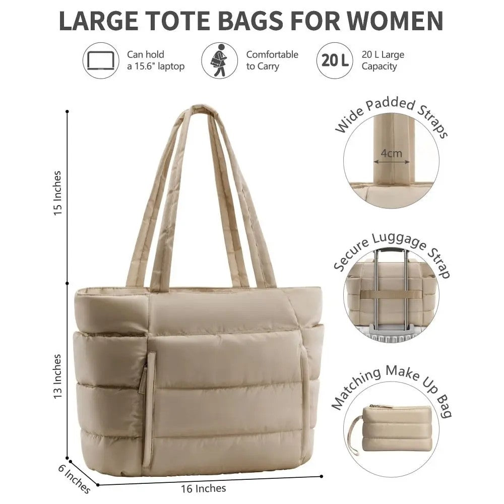 Tote dimensions: 40 x 33 x 15 cm
