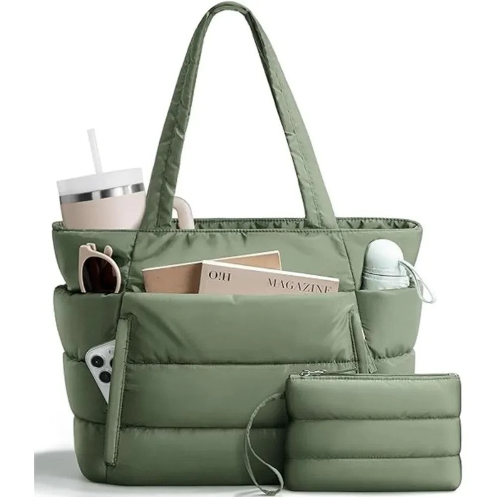 Tote in Olive